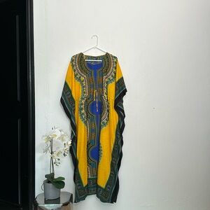 African print kaftan, made in India
